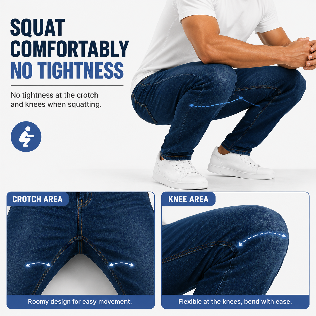 Flex Stretch Slim Straight Jeans