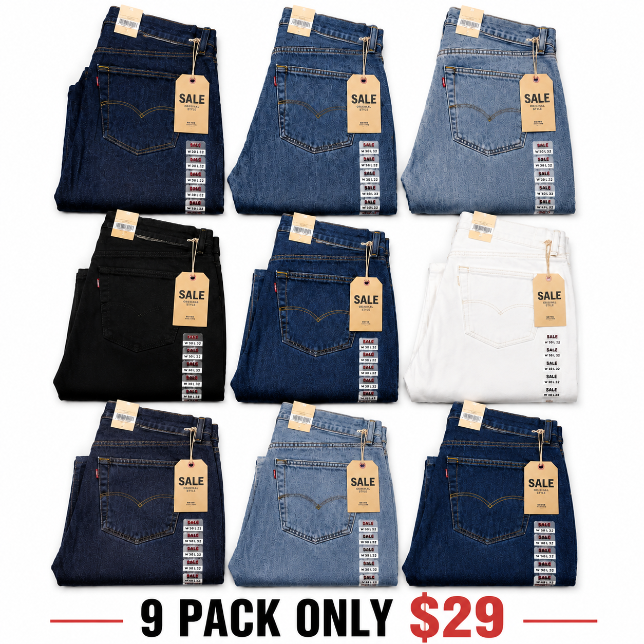 Flex Stretch Slim Straight Jeans